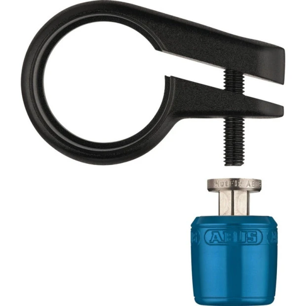 Antivol De Selle Abus Nutfix M5 SPC Bleu - Ø 28,6 Mm 1 Antivol De Selle Abus Nutfix M5 SPC Bleu - Ø 28,6 Mm