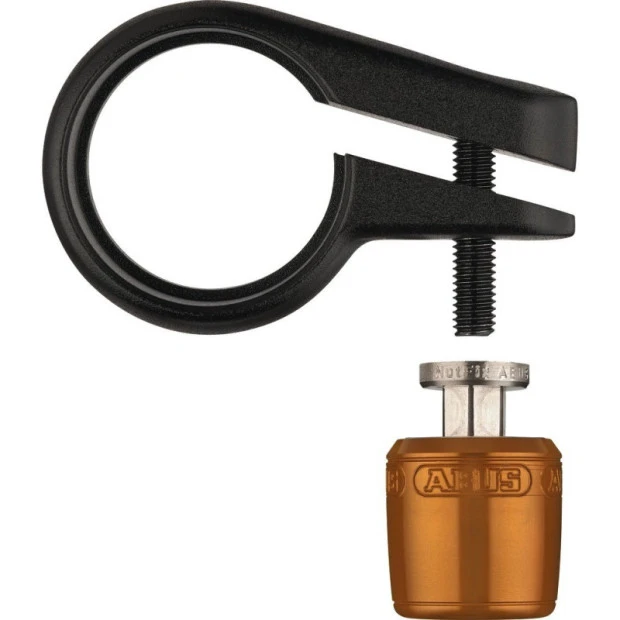 Antivol De Selle Abus Nutfix M5 SPC Orange - Ø 31,8 Mm 1 Antivol De Selle Abus Nutfix M5 SPC Orange - Ø 31,8 Mm