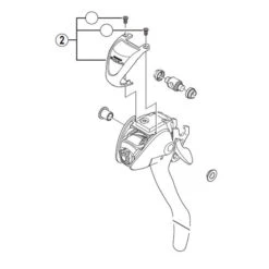Capot Frontal Shimano Sora ST3400 (Y6LS98030) - X 1