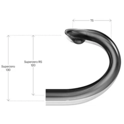Deda-elementi Cintre Route Deda Elementi Superzero RS Carbone 31,8mm -Vélo Pièces Boutique cintre route deda elementi superzero rs carbone 318mm 2