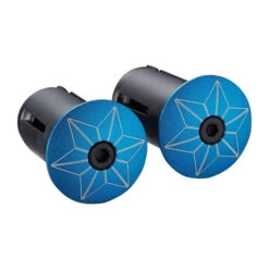 Embout De Guidon Supacaz Star Plugz Anodized - Aqua