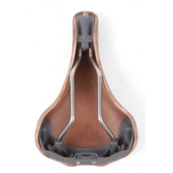 Selle Berthoud Agnel Cuir - Noir - -Vélo Pièces Boutique selle berthoud agnel cuir noir 1 4