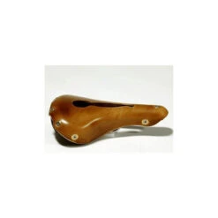 Selle Ouverte Berthoud Marie Blanque Cuir - Naturel -Vélo Pièces Boutique selle ouverte berthoud marie blanque cuir naturel 1 2